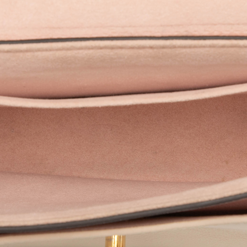 Pre-Loved Louis Vuitton Grained Calfskin Lockme Tender - Picture 4 of 7